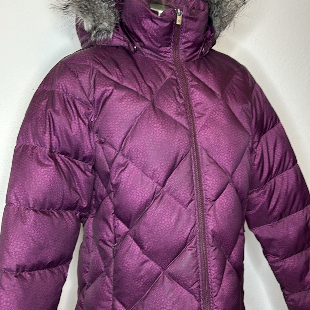 Columbia size Medium Down hooded Jacket - Picture 6 of 16